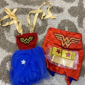 Wonder Women Tutu Costume sz 2T